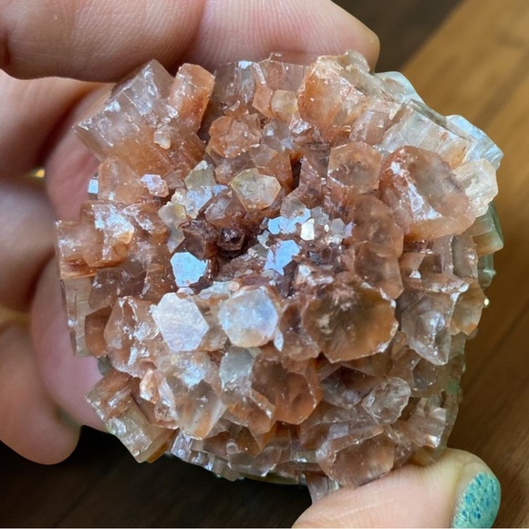 Aragonite Cluster Crystal Formation - Picture 3 of 4